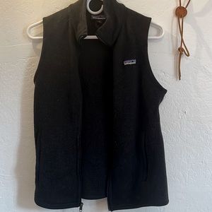 Black Better sweater fleece vest. Patagonia vest. Size xsmall